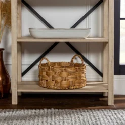 64" Sophie Industrial X Frame Bookshelf - Saracina Home -Saracina Home Deals Store GUEST 00f0a878 8733 4a4f 8732 3ef012786d31