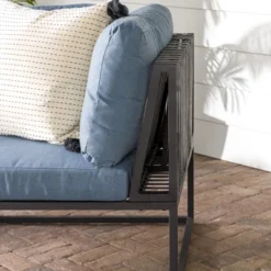 Outdoor Modern Modular Patio Corner Chair Blue - Saracina Home 15 Outdoor Modern Modular Patio Corner Chair Blue - Saracina Home -Saracina Home Deals Store GUEST 01803e70 39c7 446a afd7 2c1632e80fd9