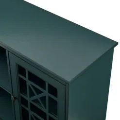 Bayland Transitional Double Fretwork Door Sideboard Antique Dark Teal - Saracina Home 9 Bayland Transitional Double Fretwork Door Sideboard Antique Dark Teal - Saracina Home -Saracina Home Deals Store GUEST 032e0317 9cd6 49a7 932b 76c4d555ae64