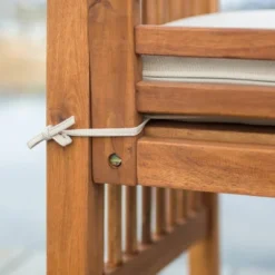 2pk Acacia Wood Patio Chairs With Cushions - Saracina Home 12 2pk Acacia Wood Patio Chairs With Cushions - Saracina Home -Saracina Home Deals Store GUEST 034b2e3d 9fd9 4ba3 8cba 5e899dba93c6