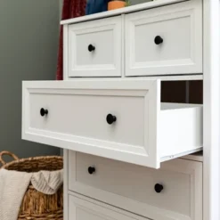 Farmhouse 5 Drawer Grooved Tall Storage Dresser White - Saracina Home 19 Farmhouse 5 Drawer Grooved Tall Storage Dresser White - Saracina Home -Saracina Home Deals Store GUEST 05911d78 5a57 43db 9d61 d2cb5816cf18