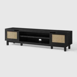 Modern Boho Storage TV Stand For TVs Up To 80" With Rattan Doors - Saracina Home 15 Modern Boho Storage TV Stand For TVs Up To 80" With Rattan Doors - Saracina Home -Saracina Home Deals Store GUEST 05b74f8b 15fd 47e0 805b d65b865792a5