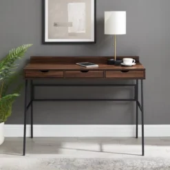 3 Drawer Angled Writing Desk With Cord Management Slots - Saracina Home 10 3 Drawer Angled Writing Desk With Cord Management Slots - Saracina Home -Saracina Home Deals Store GUEST 06bb3358 af42 4279 a7be 5dd6778051e1