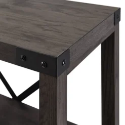 64" Sophie Industrial X Frame Bookshelf - Saracina Home -Saracina Home Deals Store GUEST 0745568e 72d2 4e7c 879f f86de3346bde