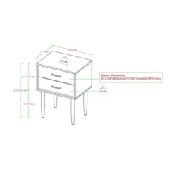Ora Mid-Century Modern 2 Drawer Nightstand - Saracina Home 21 Ora Mid-Century Modern 2 Drawer Nightstand - Saracina Home -Saracina Home Deals Store GUEST 0f2c4eed c328 4dce a1f5 9d198fc17d54