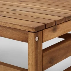 Outdoor Acacia Wood Slatted Coffee Table - Saracina Home 16 Outdoor Acacia Wood Slatted Coffee Table - Saracina Home -Saracina Home Deals Store GUEST 104528dc c7f4 4946 aca4 7f830d87356f