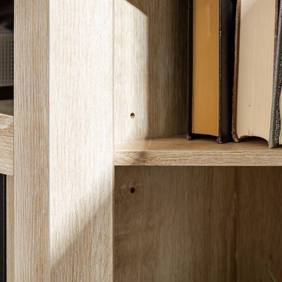 Glass Door Electric Fireplace Corner TV Stand For TVs Up To 50" - Saracina Home 6 Glass Door Electric Fireplace Corner TV Stand For TVs Up To 50" - Saracina Home - Image 6