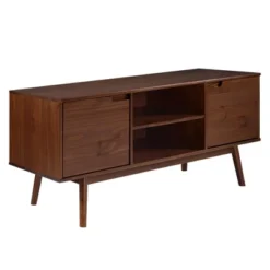 Solid Wood Mid-Century Modern TV Stand For TVs Up To 65" - Saracina Home 29 Solid Wood Mid-Century Modern TV Stand For TVs Up To 65" - Saracina Home -Saracina Home Deals Store GUEST 124c1f93 b619 426b 85f1 839f07b6bcd7