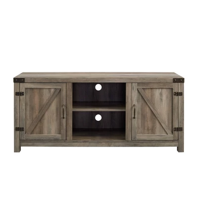 Clarabelle Farmhouse Barn Door TV Stand For TVs Up To 60" - Saracina Home 17 Clarabelle Farmhouse Barn Door TV Stand For TVs Up To 60" - Saracina Home - Image 17
