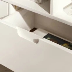 Cara Mid-Century Modern 3 Drawer Corner TV Stand For TVs Up To 58" - Saracina Home -Saracina Home Deals Store GUEST 16e201fb 9ccb 410b bf1e 5d35f27bed39