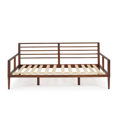 Mid Century Modern Solid Wood Spindle Daybed - Saracina Home 11 Mid Century Modern Solid Wood Spindle Daybed - Saracina Home - Image 11