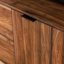 Rockwell Modern Storage TV Stand For TVs Up To 43" Brown - Saracina Home -Saracina Home Deals Store GUEST 1b9a5b8b 147d 4ea8 8984 89c62399f287