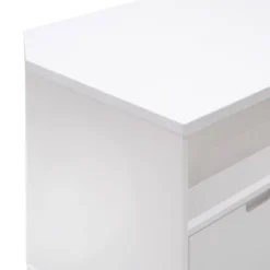 Cara Mid-Century Modern 3 Drawer Corner TV Stand For TVs Up To 58" - Saracina Home -Saracina Home Deals Store GUEST 1db165e7 1371 42c2 8c66 4783766233cd