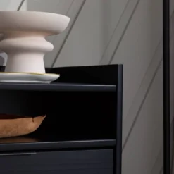 Mid-Century Modern Solid Wood 2 Drawer Nightstand - Saracina Home -Saracina Home Deals Store GUEST 1e66c58e d402 466b b99f 0f0db29c1efe