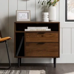 Rockwell Modern Storage Nightstand - Saracina Home -Saracina Home Deals Store GUEST 1f3fc2b2 ae5c 4ffa 8299 3f45a89116eb