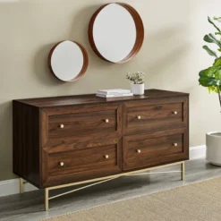 Jones Horizontal Modern 4 Drawer Dresser - Saracina Home -Saracina Home Deals Store GUEST 2333e070 7597 4235 9d7d 59f86f890d2f