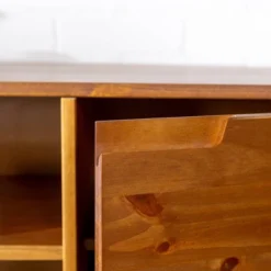 Solid Wood Mid-Century Modern TV Stand For TVs Up To 65" - Saracina Home 23 Solid Wood Mid-Century Modern TV Stand For TVs Up To 65" - Saracina Home -Saracina Home Deals Store GUEST 24388e01 9630 463f 8a30 f252940cc164