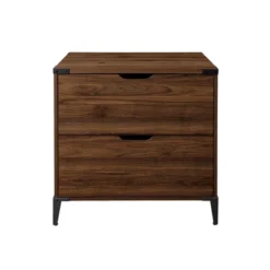 Urban Industrial Angle Iron Filing Cabinet - Saracina Home