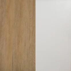 Modern 2 Door TV Stand For TVs Up To 65" Solid White/Coastal Oak/White - Saracina Home -Saracina Home Deals Store GUEST 27ad982d 132e 4f68 8669 7ec470d45358