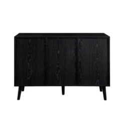 Modern Boho Wood And Rattan Storage Sideboard Black - Saracina Home -Saracina Home Deals Store GUEST 27ea3fe8 e39d 4efa 8ac3 c992a54a3760