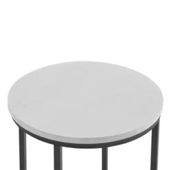 Vivian Glam X Leg Round Side Table - Saracina Home -Saracina Home Deals Store GUEST 2a9d589b 51b6 4a91 a201 0ea1365388f6