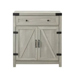 Clarabelle Rustic Farmhouse Barn Door Accent Cabinet - Saracina Home -Saracina Home Deals Store GUEST 2ac8529d d256 4c72 a650 90512fa4f111