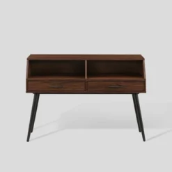 Modern 2 Drawer Angled Console Table - Saracina Home -Saracina Home Deals Store GUEST 2ff3ec3a 0938 42fb a3a0 f338917c7e08