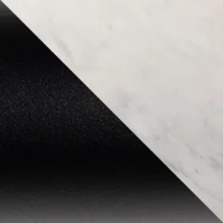 Modern Minimalist Intersecting Tripod Leg Side Table Black/Faux White Marble - Saracina Home -Saracina Home Deals Store GUEST 3051060c d482 4ce4 97d9 7d6b3a1de4ce