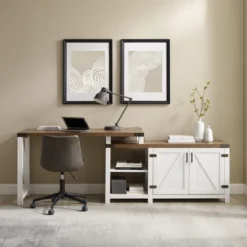 Farmhouse Rustic L Shaped Desk With Storage - Saracina Home 35 Farmhouse Rustic L Shaped Desk With Storage - Saracina Home -Saracina Home Deals Store GUEST 30acac7c 2304 4c2e a40f 518f02764d32