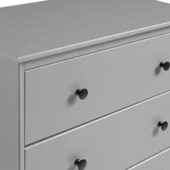 Stiva Classic Mid-Century Modern Vertical 4 Drawer Dresser Gray - Saracina Home -Saracina Home Deals Store GUEST 31b01b69 acc0 4885 83c2 5c93b1794c8a