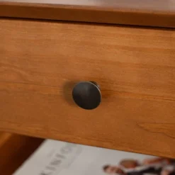 Greenberg 1 Drawer Mid-Century Modern Solid Wood Nightstand - Saracina Home -Saracina Home Deals Store GUEST 32d65046 0b5a 4b0e 8442 377c764fbe19