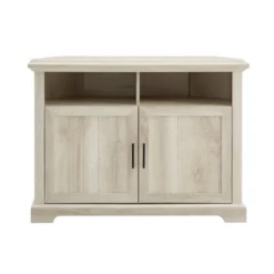 Grooved Door Corner TV Stand For TVs Up To 45" - Saracina Home 17 Grooved Door Corner TV Stand For TVs Up To 45" - Saracina Home -Saracina Home Deals Store GUEST 3313742c eb60 460f bd14 7a98b04aa345