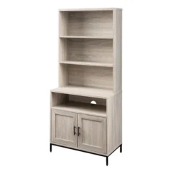 64.12" Orin Modern 2 Door Bookshelf Hutch - Saracina Home -Saracina Home Deals Store GUEST 3430bc99 4436 4284 b8dd 536051a78bbe