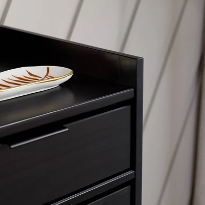 Mid-Century Modern Solid Wood 6 Drawer Vertical Dresser - Saracina Home 15 Mid-Century Modern Solid Wood 6 Drawer Vertical Dresser - Saracina Home - Image 15