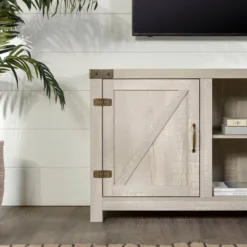 Clarabelle Farmhouse Barn Door TV Stand For TVs Up To 60" - Saracina Home 29 Clarabelle Farmhouse Barn Door TV Stand For TVs Up To 60" - Saracina Home -Saracina Home Deals Store GUEST 39aa44c8 e9b9 4638 81f3 4f240974545e