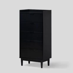Mid-Century Modern Solid Wood 5 Drawer Chest Of Drawers - Saracina Home 21 Mid-Century Modern Solid Wood 5 Drawer Chest Of Drawers - Saracina Home -Saracina Home Deals Store GUEST 3d7aae08 319c 42de 9692 ffbcbdc0f3cb