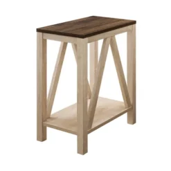 Taylen A Frame Farmhouse Open Storage Side Table - Saracina Home -Saracina Home Deals Store GUEST 3df789ae 3a0b 4805 a0b3 5cbdbb3d034b
