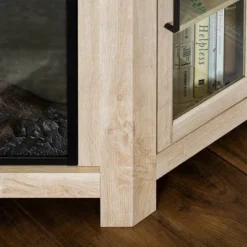 Glass Door Electric Fireplace Corner TV Stand For TVs Up To 50" - Saracina Home 23 Glass Door Electric Fireplace Corner TV Stand For TVs Up To 50" - Saracina Home -Saracina Home Deals Store GUEST 3f416d2b 5d85 4796 804e fa0ed62fa98b