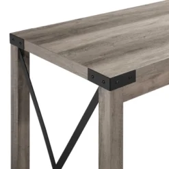 Rustic Farmhouse Metal X Kitchen Island With Shelves - Saracina Home -Saracina Home Deals Store GUEST 3fe2d13b c5b6 4af0 aab6 aa1f6d0f48cb