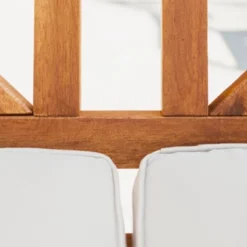 Acacia Wood X-Back Love Seat With Cushions Brown - Saracina Home 8 Acacia Wood X-Back Love Seat With Cushions Brown - Saracina Home -Saracina Home Deals Store GUEST 4011e201 dc2b 4024 b82d eb79d7cfd72d