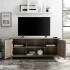 Modern Transitional TV Stand For TVs Up To 65" - Saracina Home -Saracina Home Deals Store GUEST 42369e3a 4e92 4207 84db ce8ff4043571