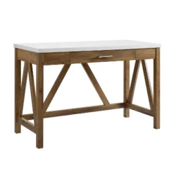Taylen A Frame Transitional 1 Drawer Writing Desk - Saracina Home -Saracina Home Deals Store GUEST 42395158 79a0 4327 9973 0a4d90b69976