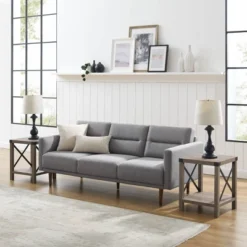 Set Of 2 Sophie Rustic Farmhouse X Frame Side Tables - Saracina Home -Saracina Home Deals Store GUEST 43e98224 dc95 406b 9b2a 49942d8153d0