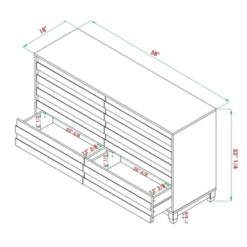 Ilya Solid Wood Modern Panel Front 6 Drawer Dresser - Saracina Home 29 Ilya Solid Wood Modern Panel Front 6 Drawer Dresser - Saracina Home -Saracina Home Deals Store GUEST 444194b5 0b39 45be 9090 0d7dbeceade2