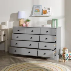 Lauren Classic Transitional 9 Drawer Dresser Storage - Saracina Home 33 Lauren Classic Transitional 9 Drawer Dresser Storage - Saracina Home -Saracina Home Deals Store GUEST 44c8d096 3ab9 4901 a314 1cf32de748a9