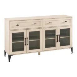 4 Door Reeded Glass Storage Sideboard - Saracina Home 9 4 Door Reeded Glass Storage Sideboard - Saracina Home -Saracina Home Deals Store GUEST 483cb12a d4ff 4550 b173 52e245bd59ee