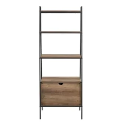 72" Open Shelf And Closed Storage Cabinet Ladder Bookcase - Saracina Home 15 72" Open Shelf And Closed Storage Cabinet Ladder Bookcase - Saracina Home -Saracina Home Deals Store GUEST 48b42602 a941 4f60 80c3 bd3ce1969bfa