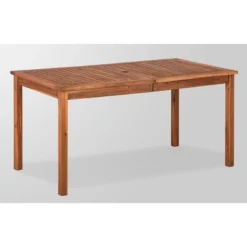 3pc Acacia Wood X Design Outdoor Patio Dining Set - Brown - Saracina Home -Saracina Home Deals Store GUEST 4f8f83d1 0318 427f 81b6 4a075466df6f