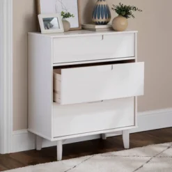 Mid-Century Modern Wood 3 Drawer Dresser - Saracina Home -Saracina Home Deals Store GUEST 55af4639 1a8d 4197 9bd6 4dbff16dd0ce