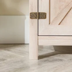 Clarabelle Rustic Industrial Barn Door TV Stand For TVs Up To 50" - Saracina Home -Saracina Home Deals Store GUEST 59fde2ba 42ef 41e8 bf62 97760d623286